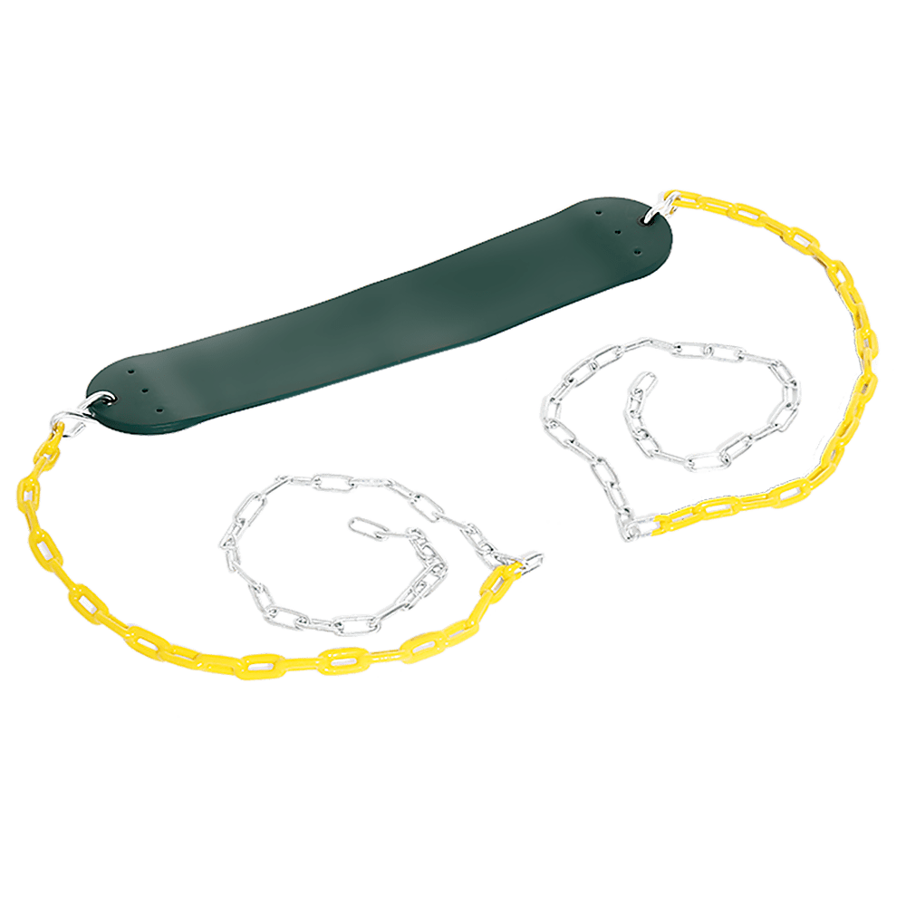 2 Pack Swings Seats Heavy Duty 66" Chain Plastic Coated Playground Swing for kids outdoor play - PlayScapes Australia