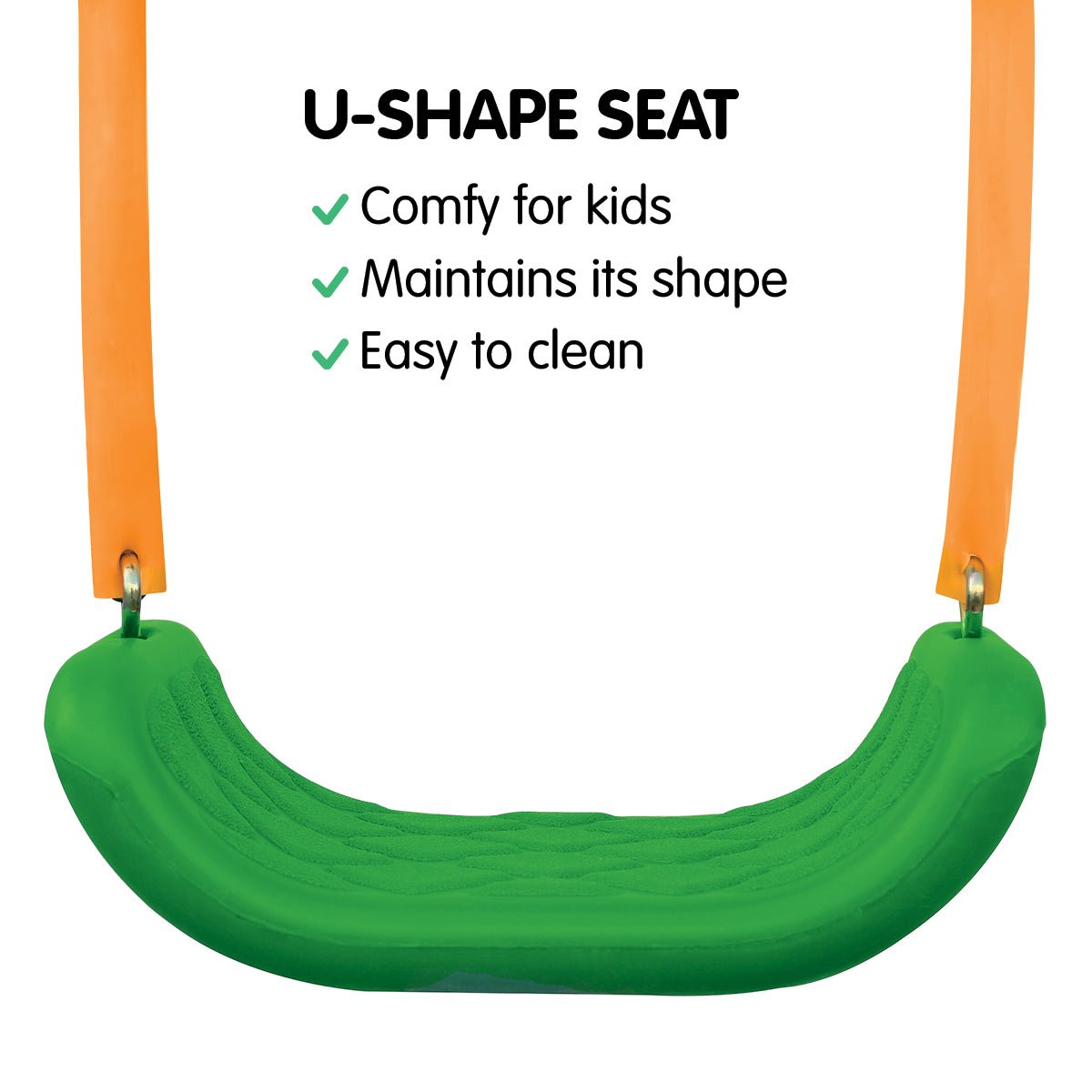 Kahuna Kids 4 - Seater Swing Set with Slide Purple Green for kids outdoor play - PlayScapes Australia