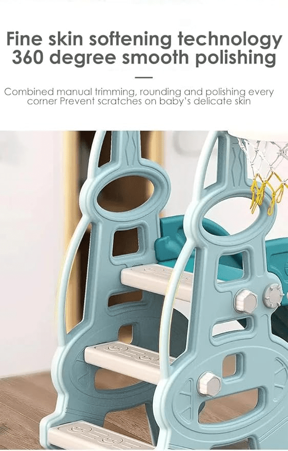 Kids Slide Swing Set Outdoor Toys Playground Activity Basketball Hoop for kids outdoor play - PlayScapes Australia