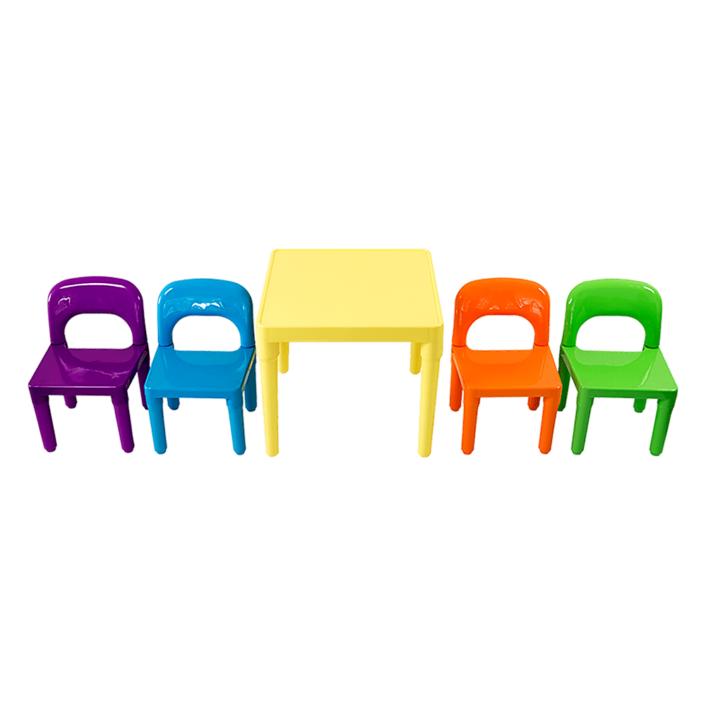 Kids Table and Chairs Play Set Toddler Child Toy Activity Furniture In - Outdoor for kids outdoor play - PlayScapes Australia