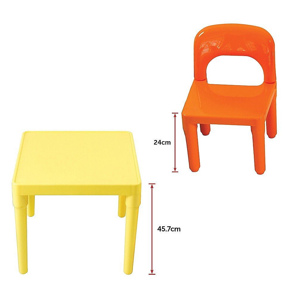 Kids Table and Chairs Play Set Toddler Child Toy Activity Furniture In - Outdoor for kids outdoor play - PlayScapes Australia