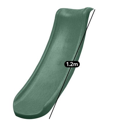Lifespan Kids 1.2m Standalone Slide - Green for kids outdoor play - PlayScapes Australia