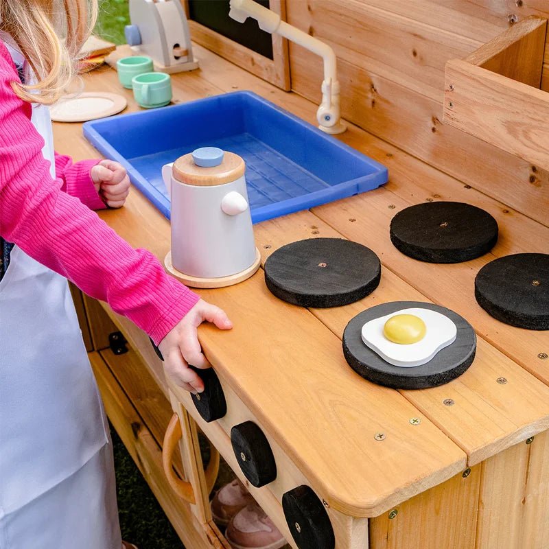 Lifespan Kids Eden Roma Outdoor Play Kitchen for kids outdoor play - PlayScapes Australia