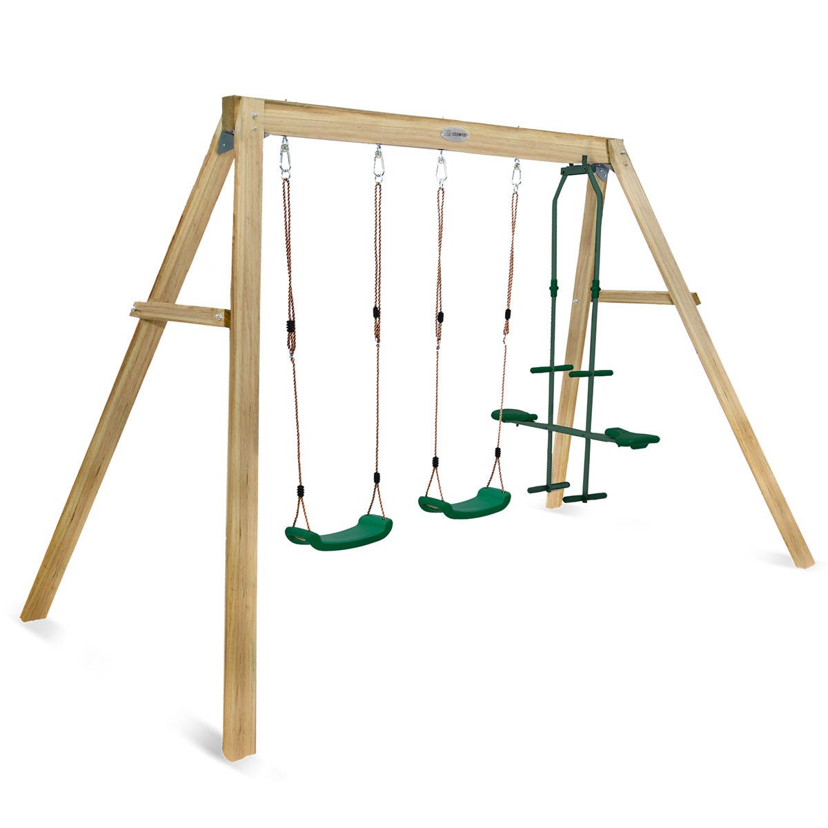 Lifespan Kids Forde 2 Double Swing & Glider for kids outdoor play - PlayScapes Australia
