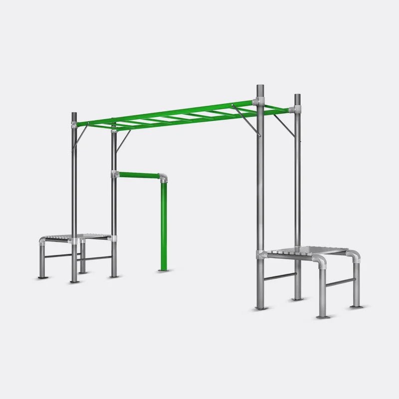 Lifespan Kids Junior Jungle Monkey Bar Module for kids outdoor play - PlayScapes Australia