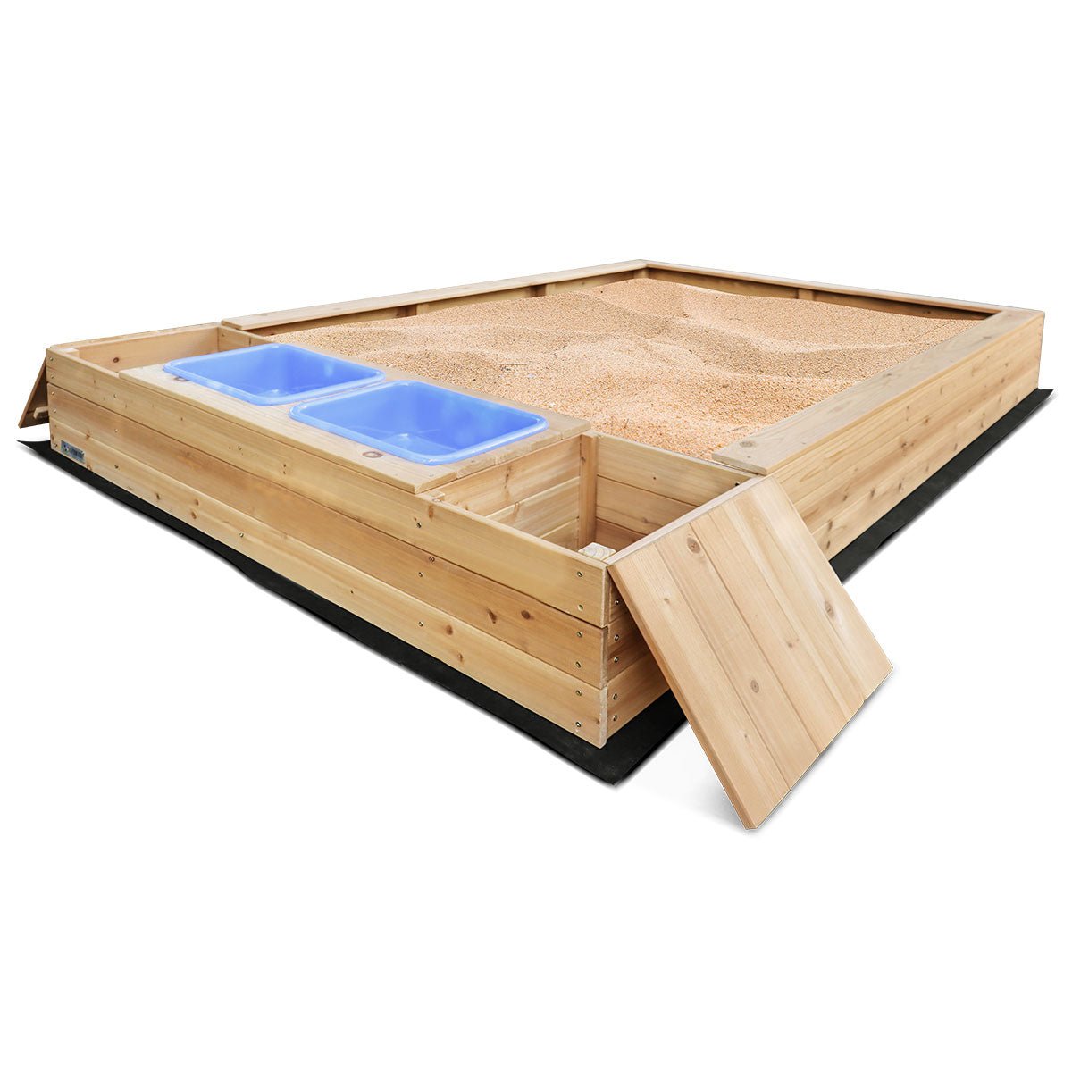 Lifespan Kids Mighty Rectangular Sandpit for kids outdoor play - PlayScapes Australia