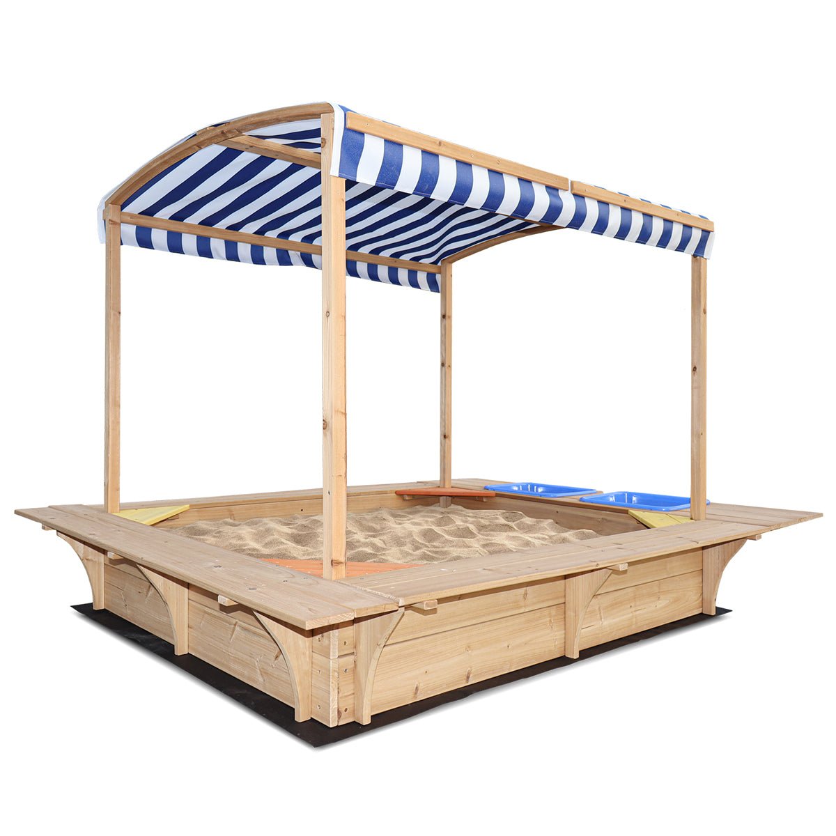 Lifespan Kids Playfort Sandpit with Canopy for kids outdoor play - PlayScapes Australia