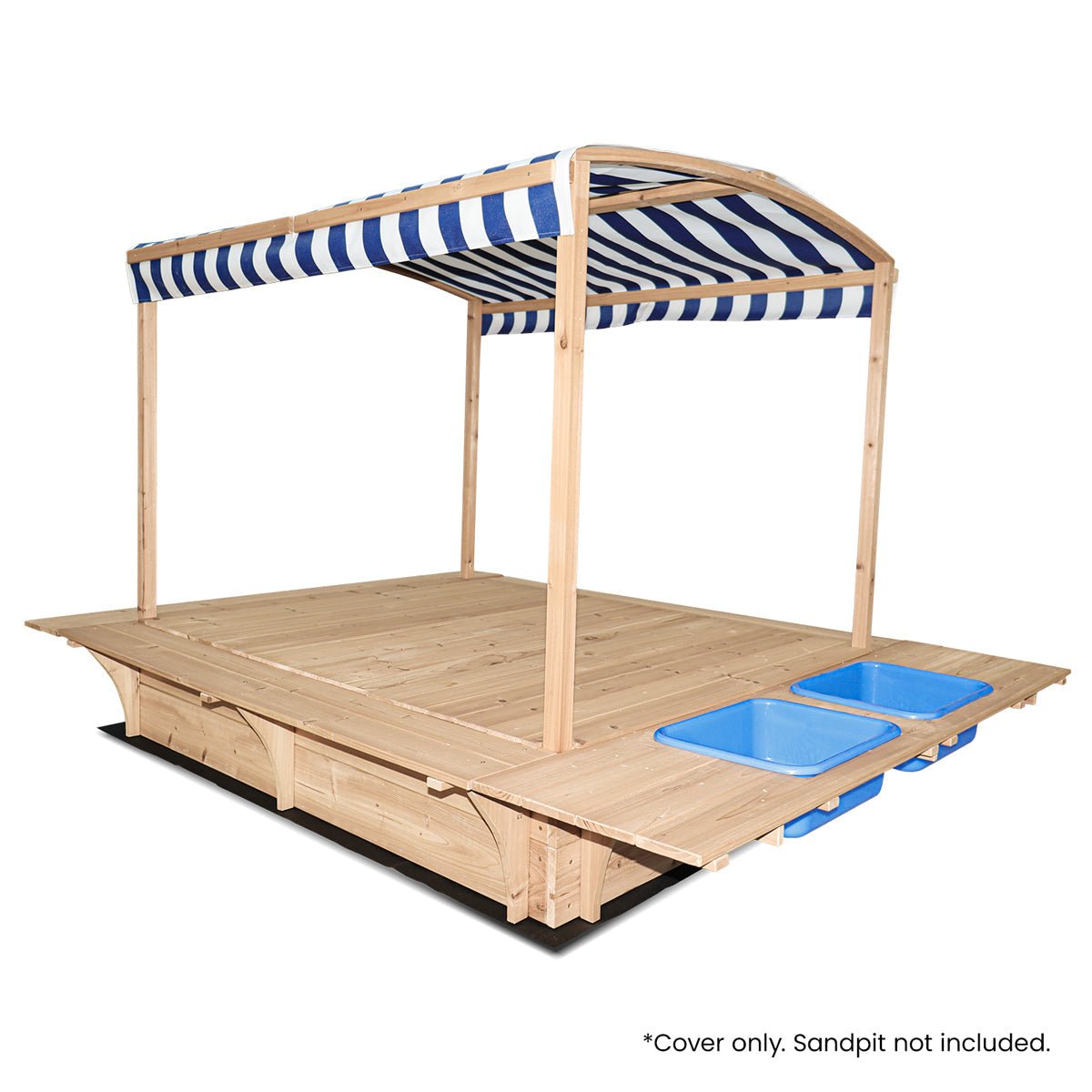 Lifespan Kids Playfort Sandpit Wooden Cover Only for kids outdoor play - PlayScapes Australia
