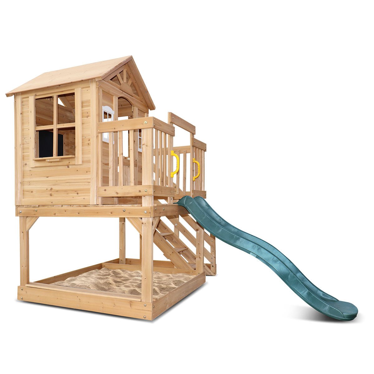 Lifespan Kids Silverton Play Centre. Spacious Cubby House 1.8m Slide for kids outdoor play - PlayScapes Australia