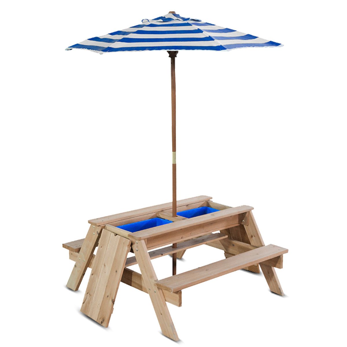 Lifespan Kids Sunrise Sand & Water Table with Umbrella for kids outdoor play - PlayScapes Australia