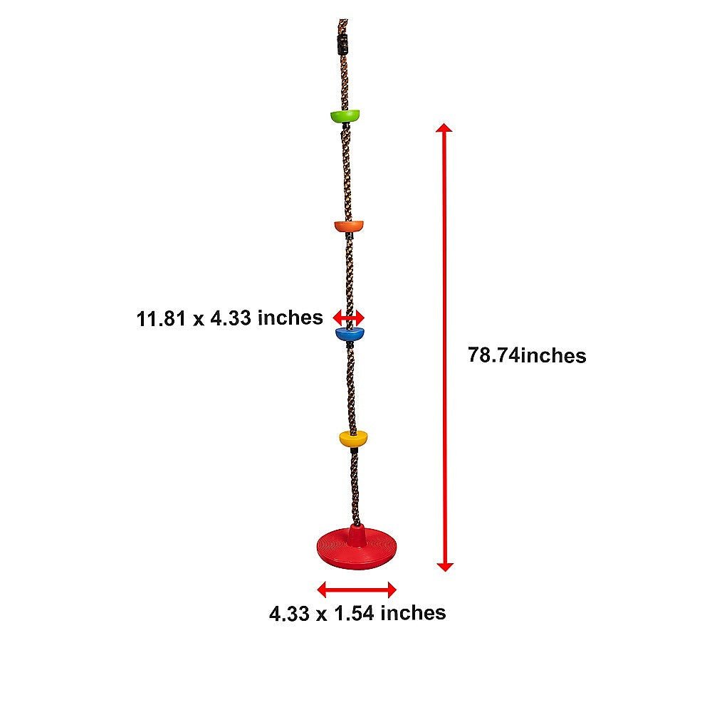 Swing Climbing Rope Outdoor for kids outdoor play - PlayScapes Australia