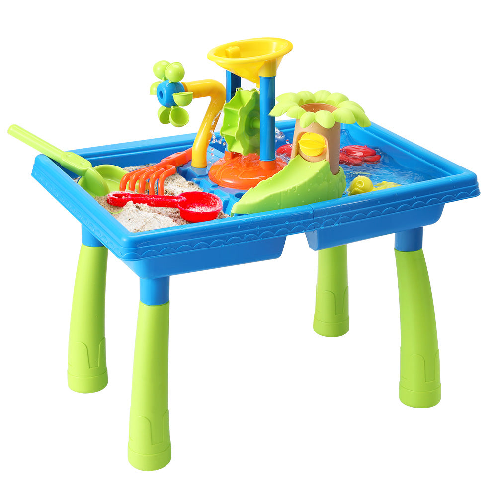 Keezi Kids Sand and Water Table Windmill Shovel.