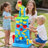 Keezi Kids Sand and Water Table Waterfall Wall Sandpit Toys Beach Shovel
