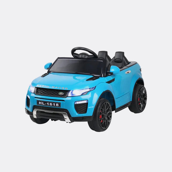 Rigo Kids Electric Ride On Car SUV Range Rover-inspired Toy Cars Remote 12V Blue