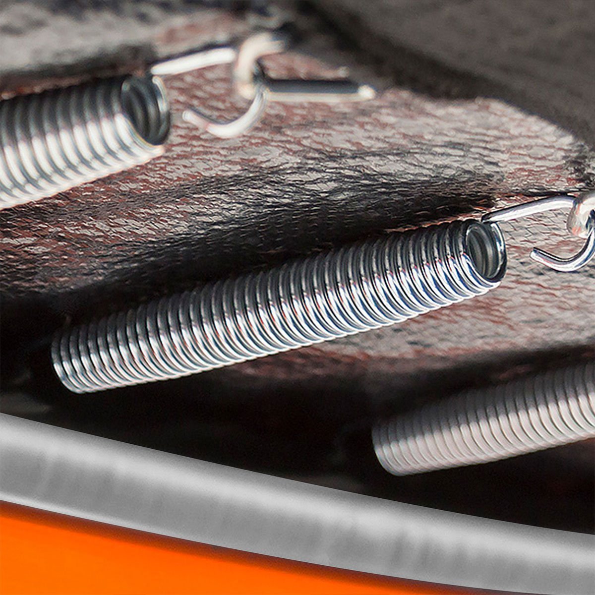 Kahuna 10ft Outdoor Trampoline Kids Children With Safety Enclosure Mat Pad Net Ladder Basketball Hoop Set - Orange for kids outdoor play - PlayScapes Australia