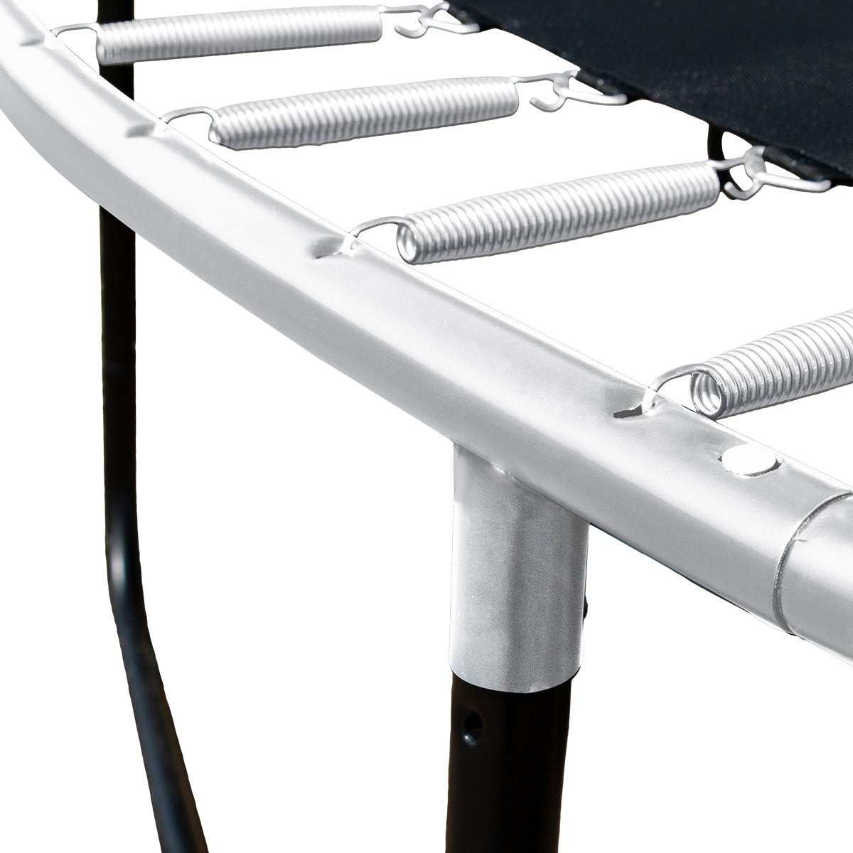 Kahuna 10ft Outdoor Trampoline Kids Children With Safety Enclosure Mat Pad Net Ladder Basketball Hoop Set - Orange for kids outdoor play - PlayScapes Australia