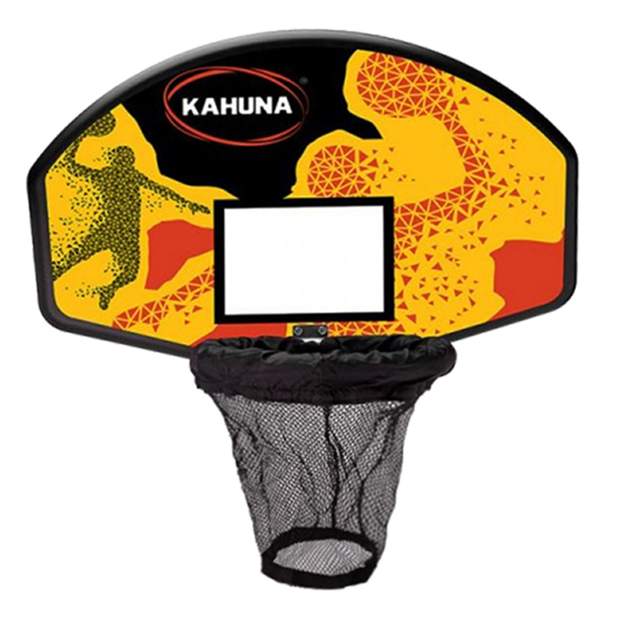 Kahuna Trampoline Basketball Ring Set with Mini Ball and Pump for kids outdoor play - PlayScapes Australia