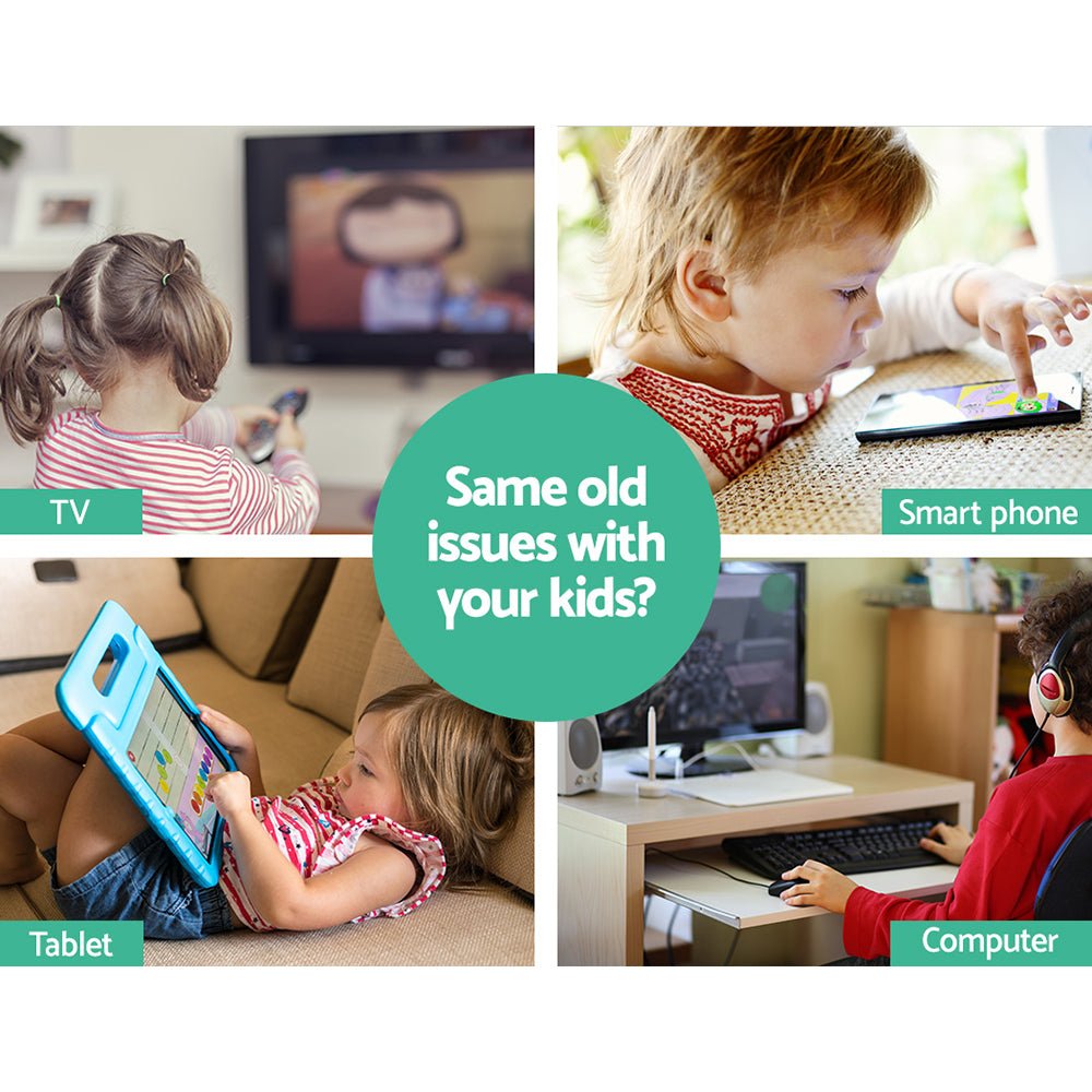 Keezi Kids Sandpit Wooden Sandbox Sand Pit with Canopy Bench Seat Toys 101cm for kids outdoor play - PlayScapes Australia