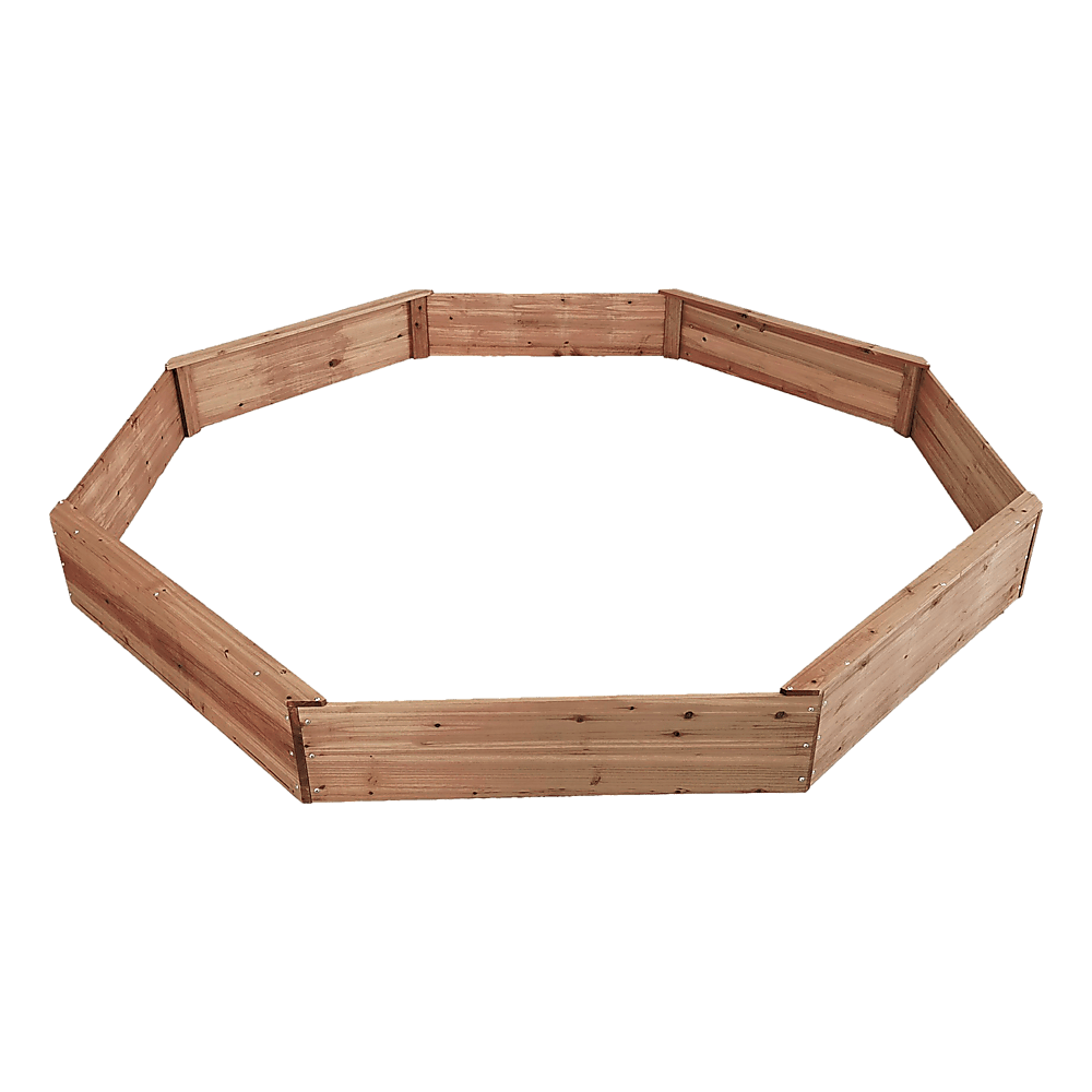 Kids Sand Pit Large Octagonal Wooden Sandpit for kids outdoor play - PlayScapes Australia