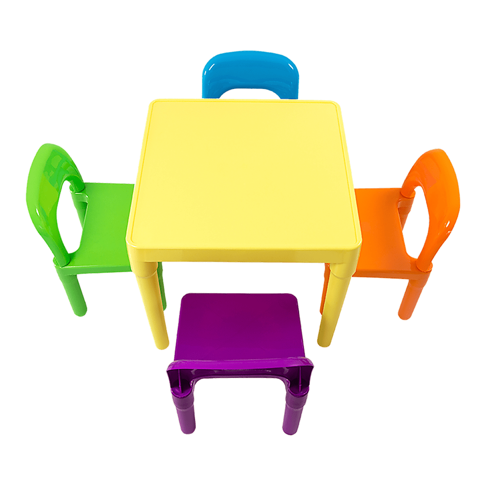 Kids Table and Chairs Play Set Toddler Child Toy Activity Furniture In - Outdoor for kids outdoor play - PlayScapes Australia