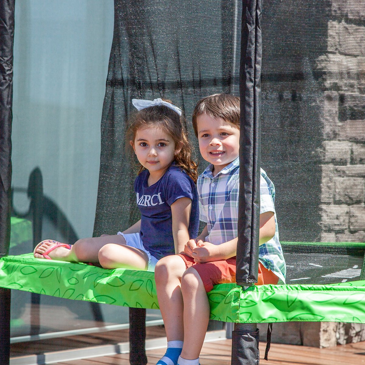 Lifespan Kids 7ft Springless Hoppy 2 Trampoline Set for kids outdoor play - PlayScapes Australia