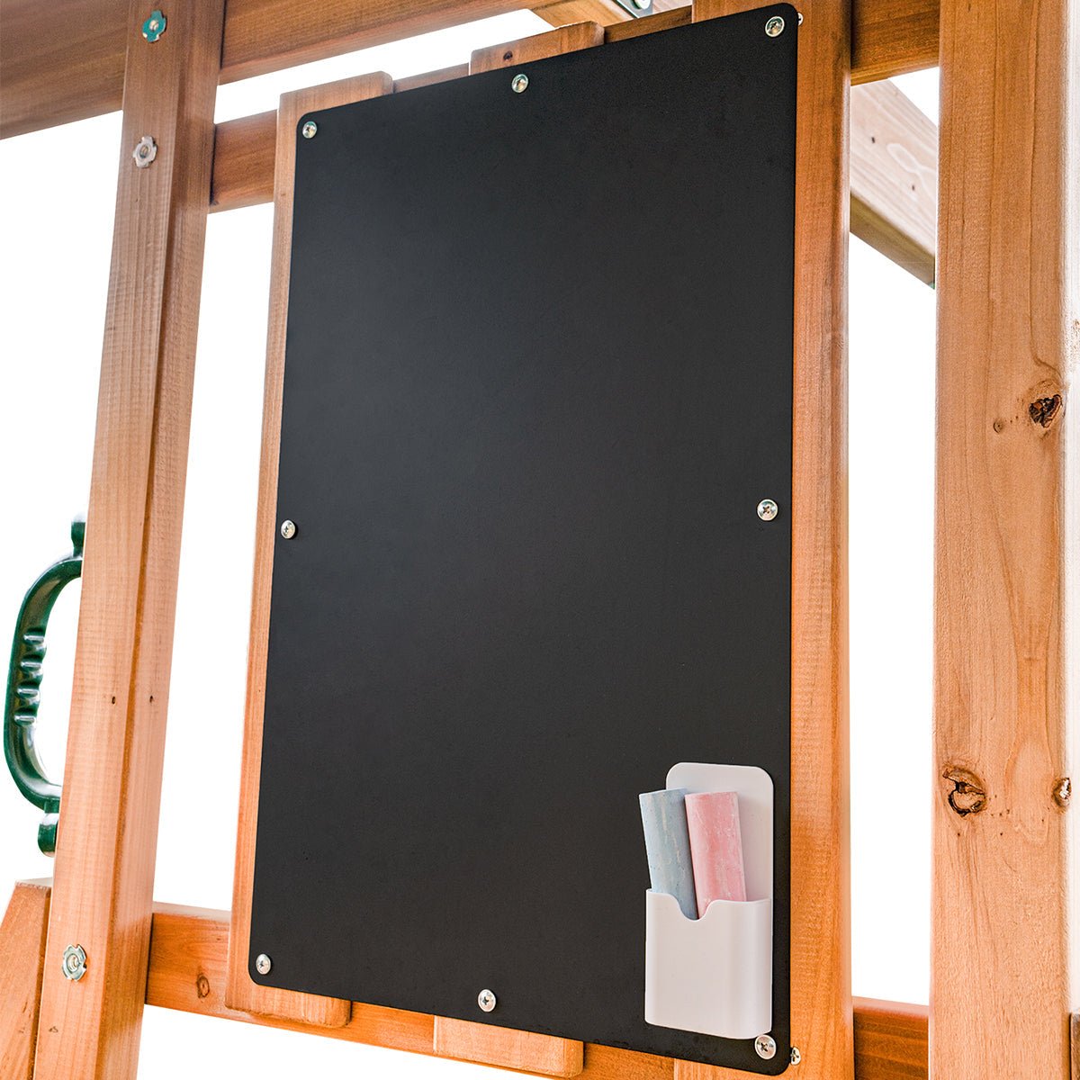 Lifespan Kids Birmingham Swing Set & Play Centre with 2.2m Slide (White) for kids outdoor play - PlayScapes Australia