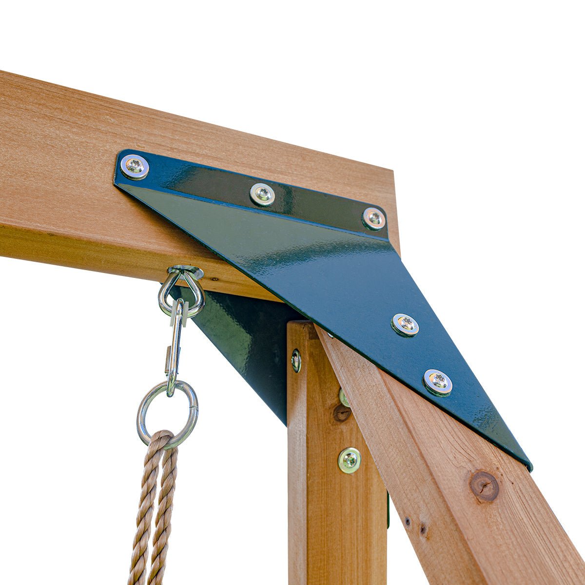 Lifespan Kids Darlington Swing Set & Play Centre with 2.2m Slide (White) for kids outdoor play - PlayScapes Australia