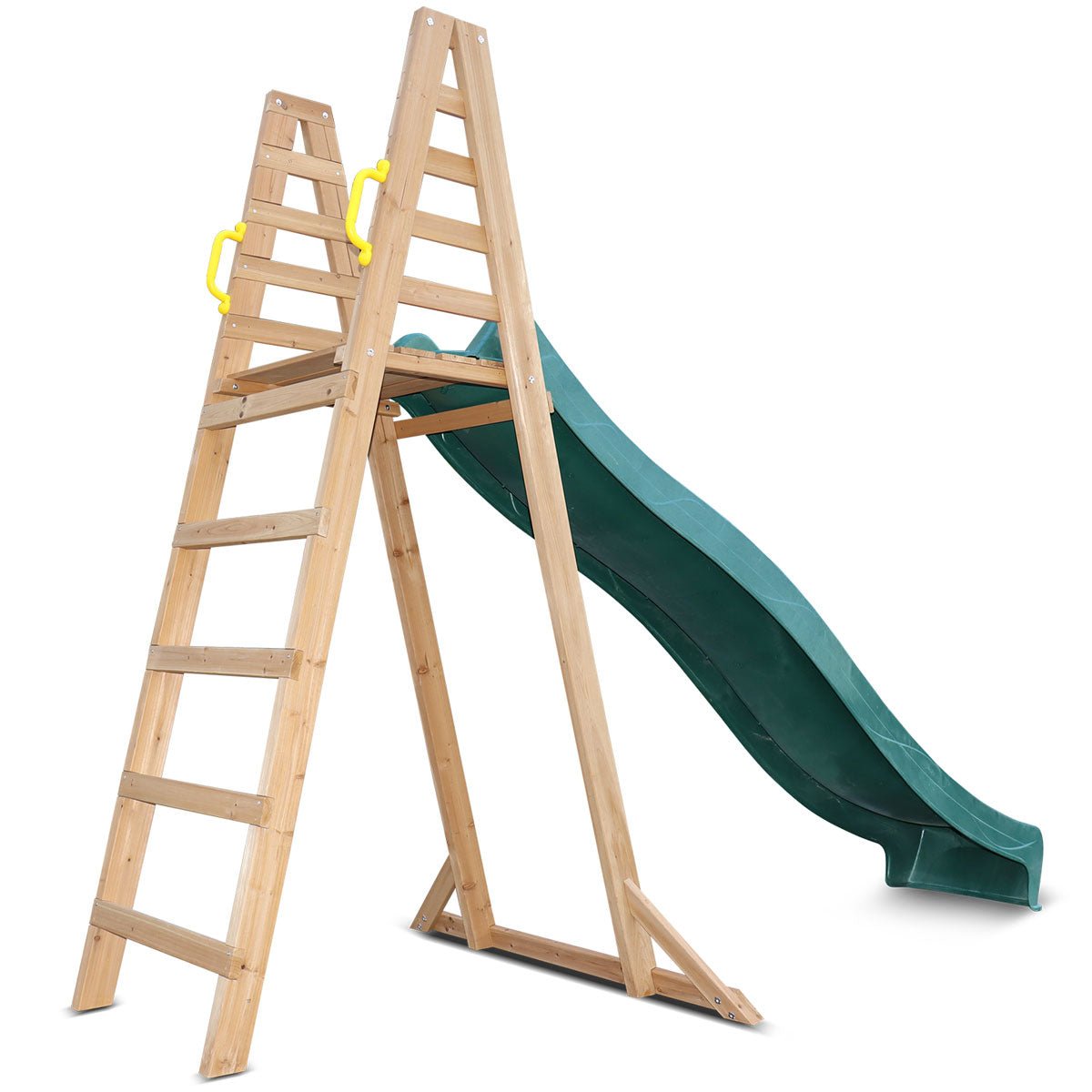 Lifespan Kids Jumbo 3m Climb & Green Slide for kids outdoor play - PlayScapes Australia