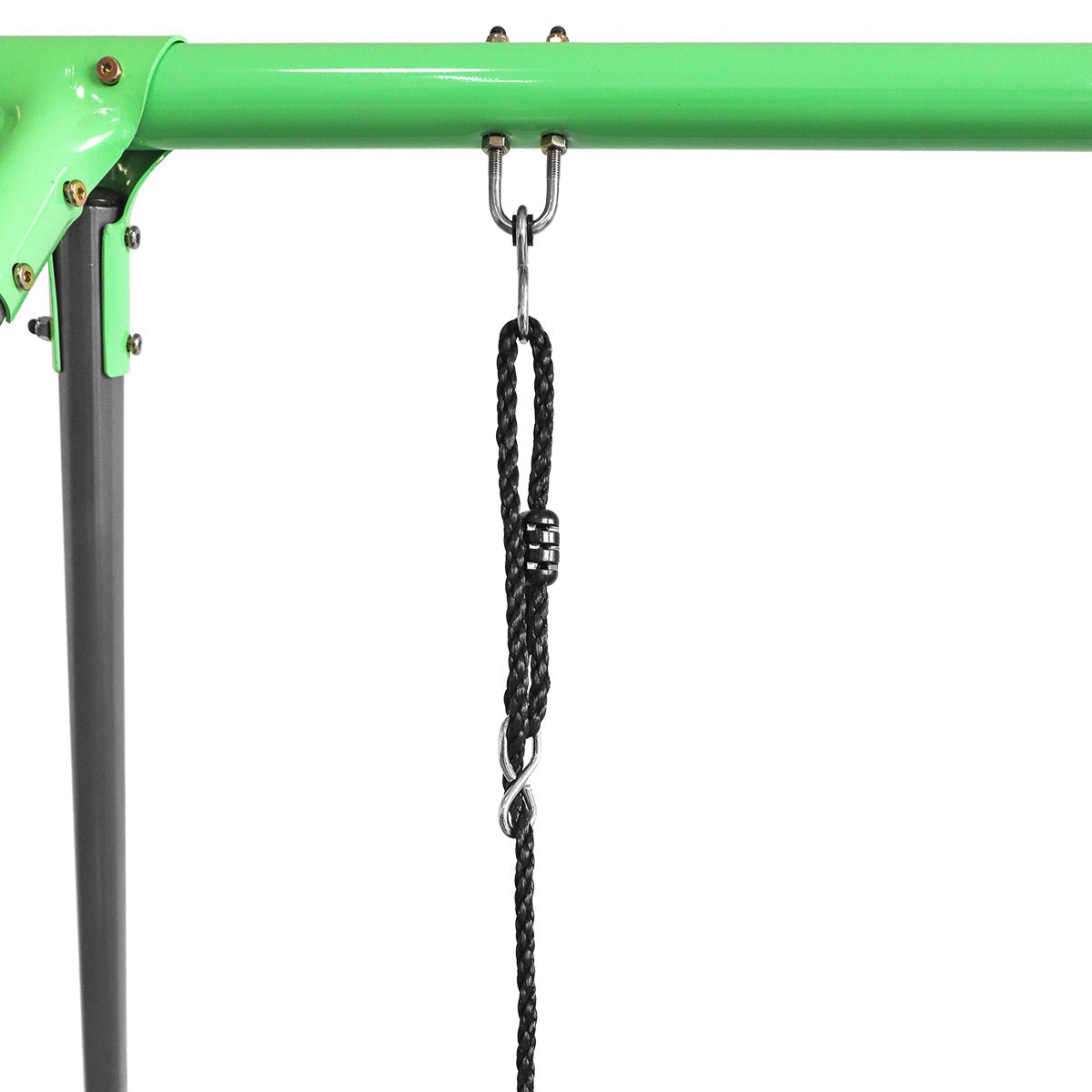 Lifespan Kids Lynx 4 Station Swing Set with Slippery Slide for kids outdoor play - PlayScapes Australia