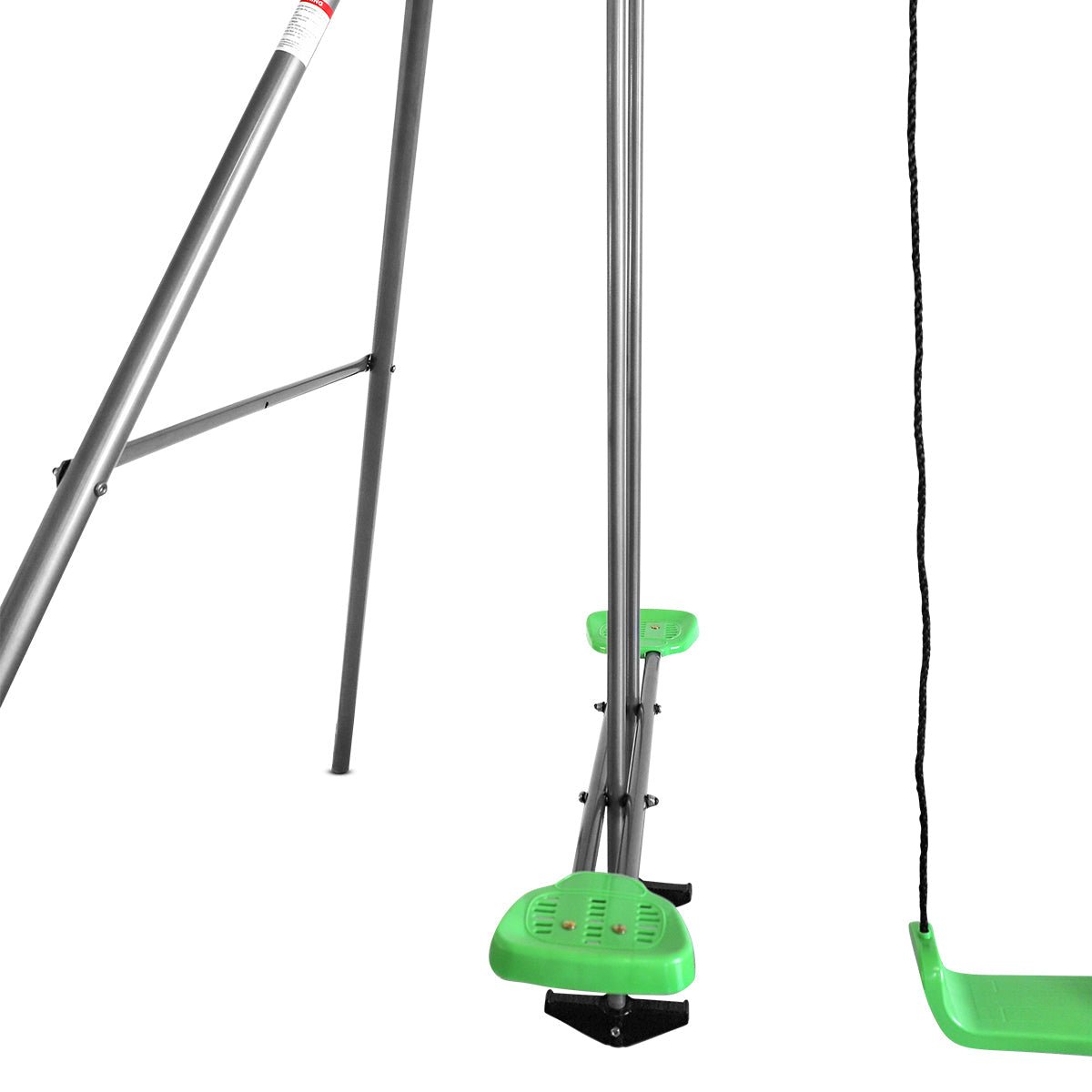 Lifespan Kids Lynx 4 Station Swing Set with Slippery Slide for kids outdoor play - PlayScapes Australia