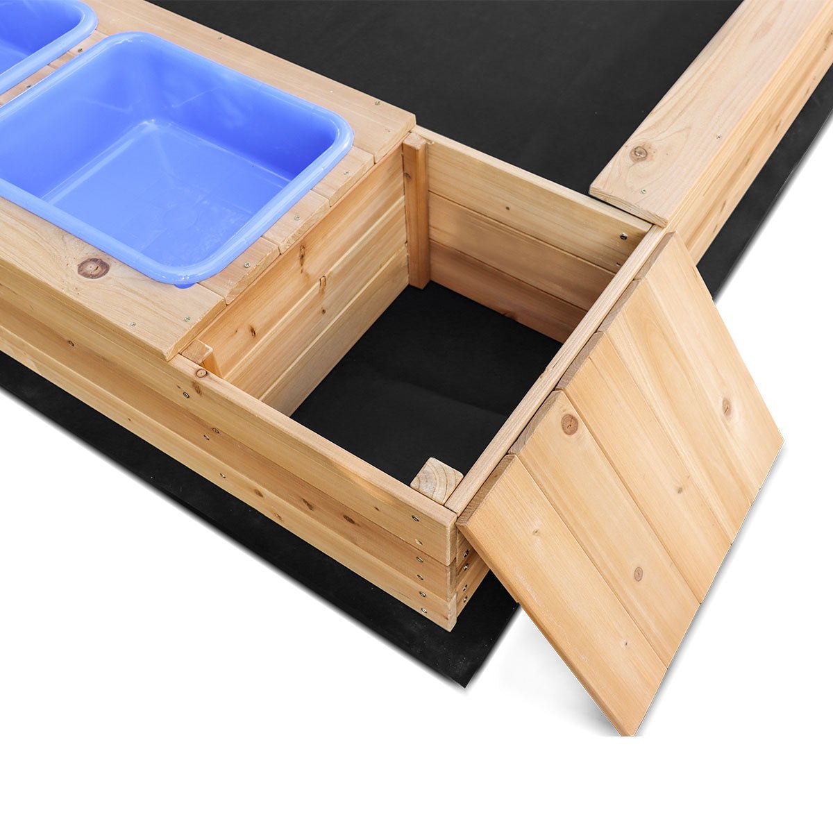 Lifespan Kids Mighty Rectangular Sandpit for kids outdoor play - PlayScapes Australia