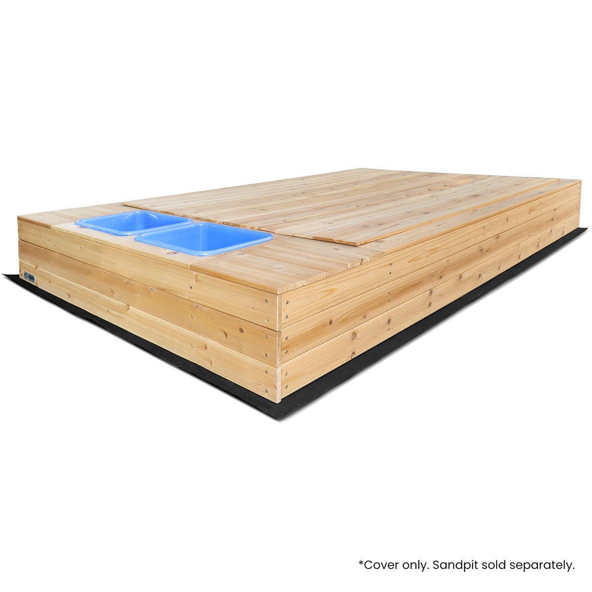 Lifespan Kids Mighty Sandpit Wooden Cover Only for kids outdoor play - PlayScapes Australia