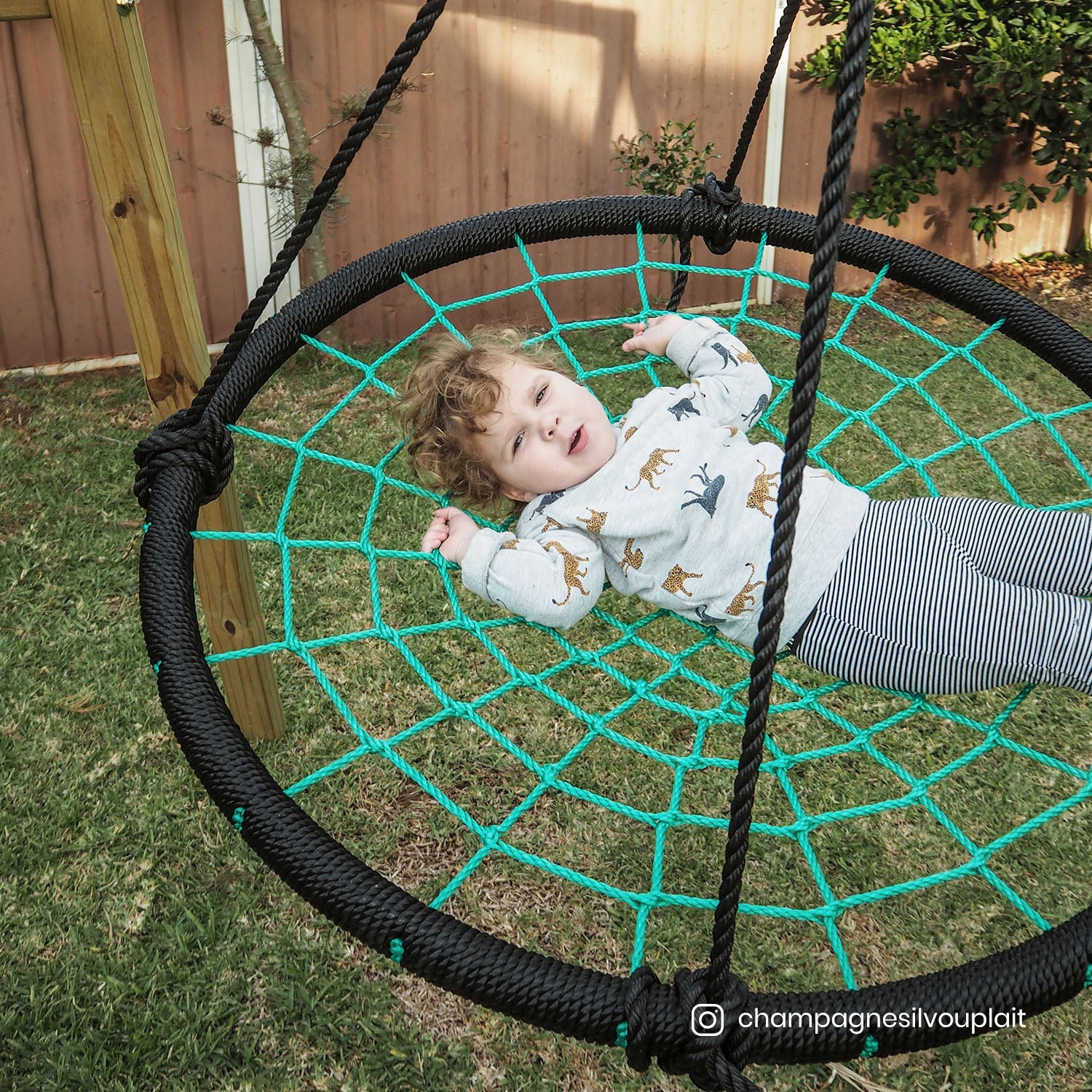 Lifespan Kids Oakley Swing Set with 1.2m Spidey Web Swing for kids outdoor play - PlayScapes Australia