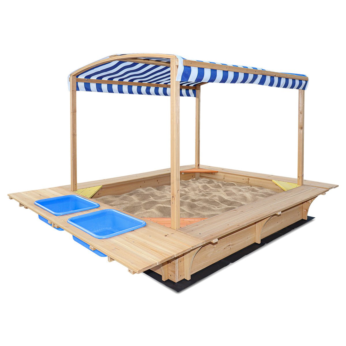Lifespan Kids Playfort Sandpit with Canopy for kids outdoor play - PlayScapes Australia