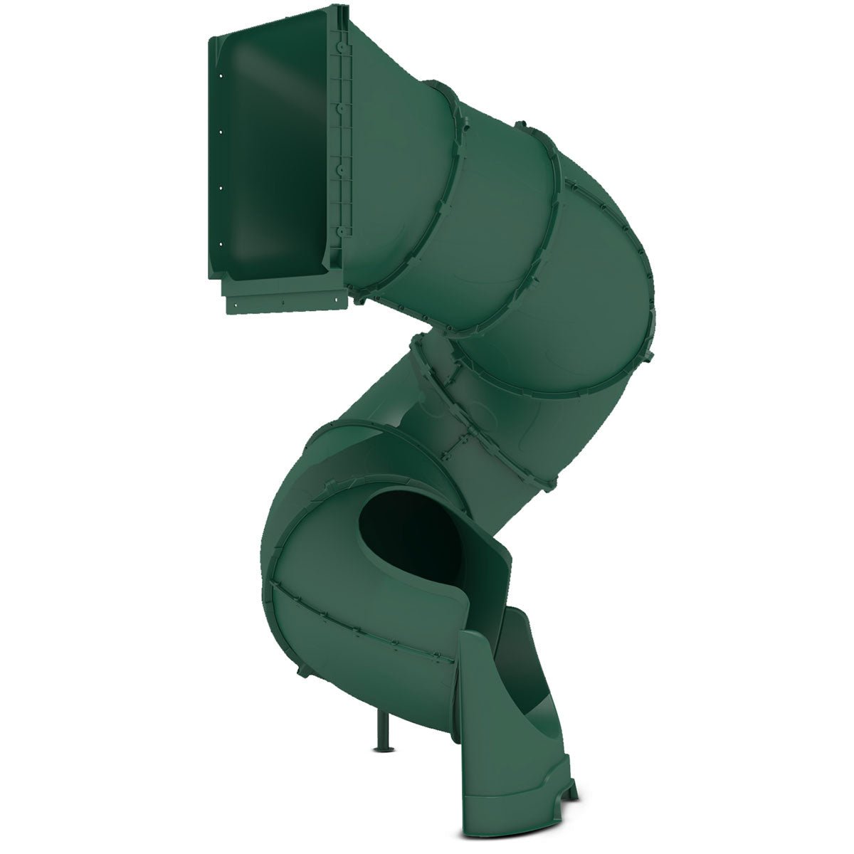 Lifespan Kids Spiral Tube Slide - Green for kids outdoor play - PlayScapes Australia