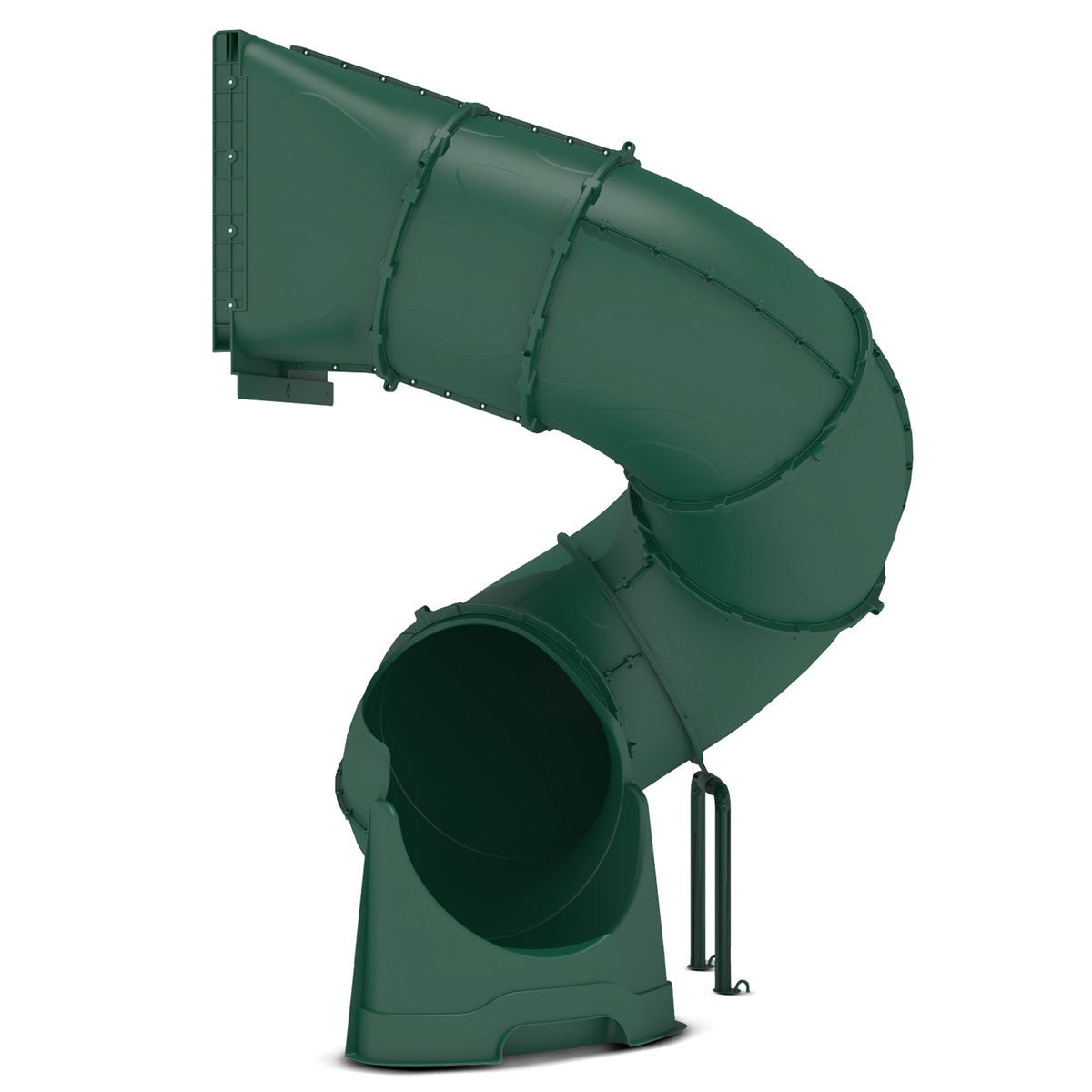 Lifespan Kids Spiral Tube Slide - Green for kids outdoor play - PlayScapes Australia