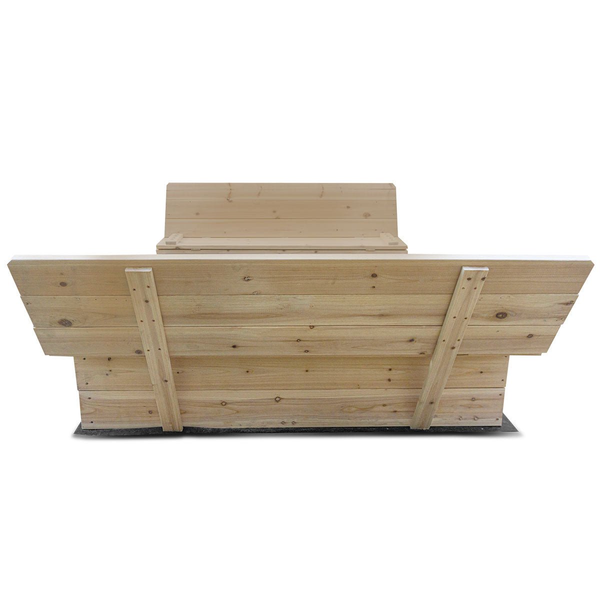 Lifespan Kids Strongbox XL Square Sandpit for kids outdoor play - PlayScapes Australia