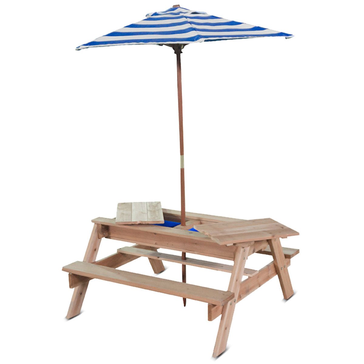Lifespan Kids Sunrise Sand & Water Table with Umbrella for kids outdoor play - PlayScapes Australia