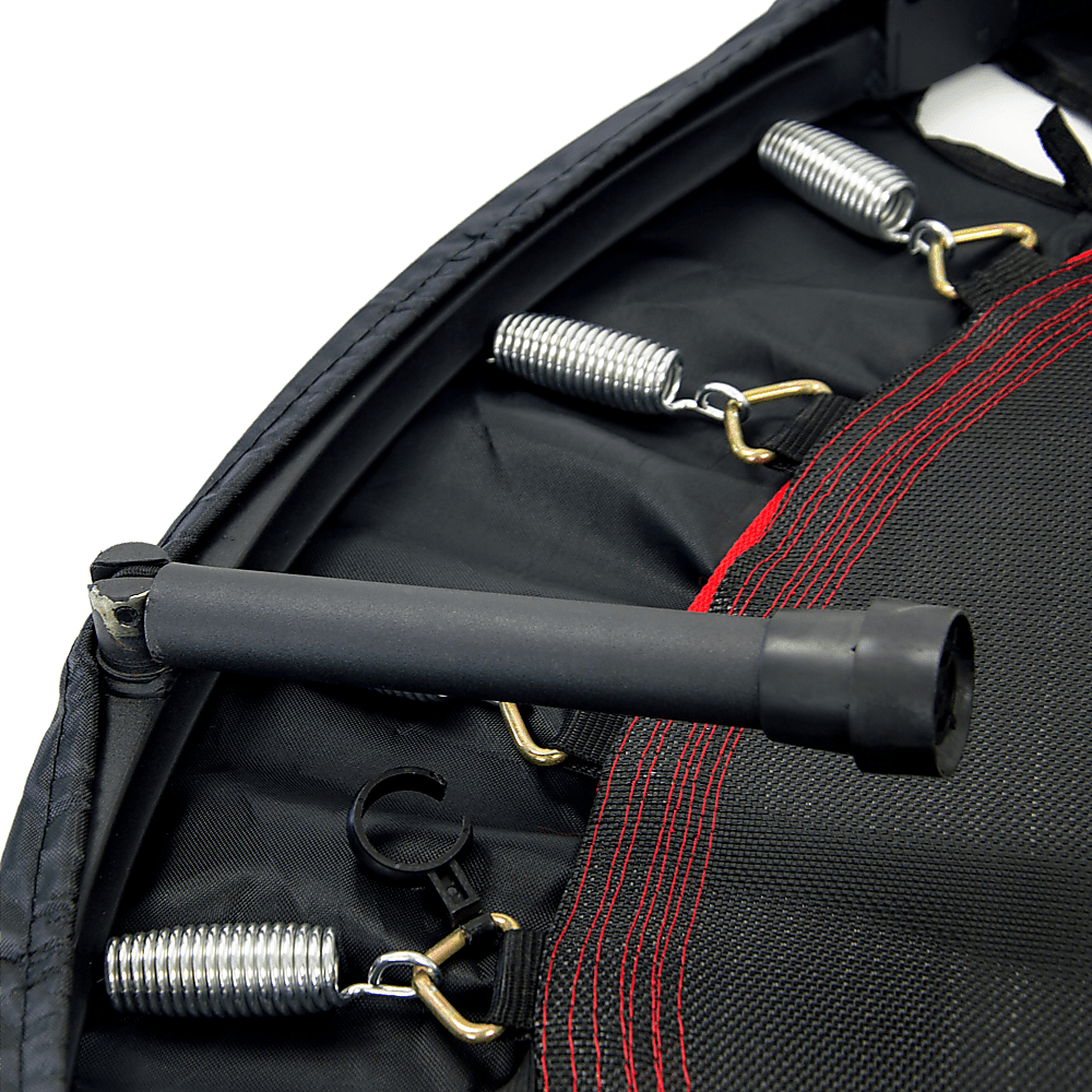 Mini Rebounder Trampoline With Handle Rail for kids outdoor play - PlayScapes Australia