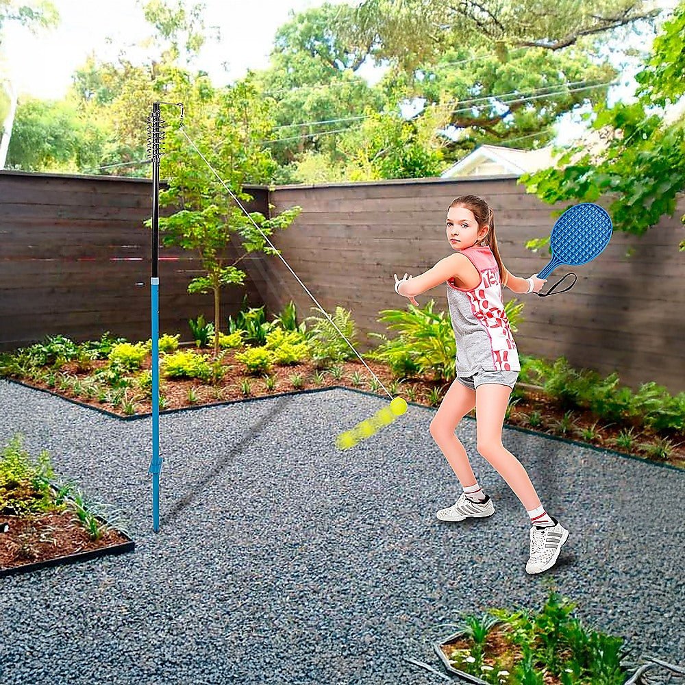 Swing Ball Tennis Tether Game Outdoor Garden Summer for kids outdoor play - PlayScapes Australia