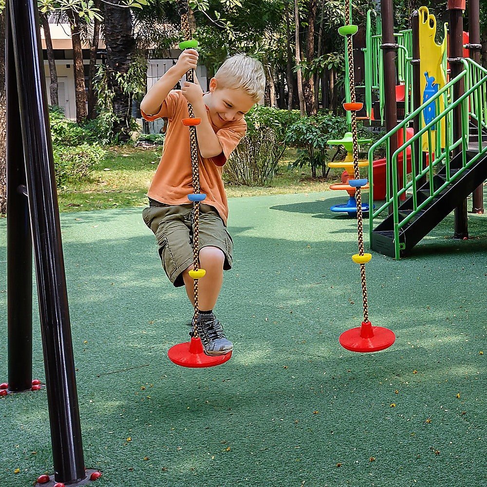Swing Climbing Rope Outdoor for kids outdoor play - PlayScapes Australia