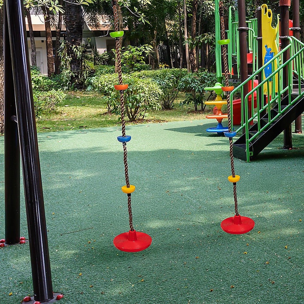 Swing Climbing Rope Outdoor for kids outdoor play - PlayScapes Australia